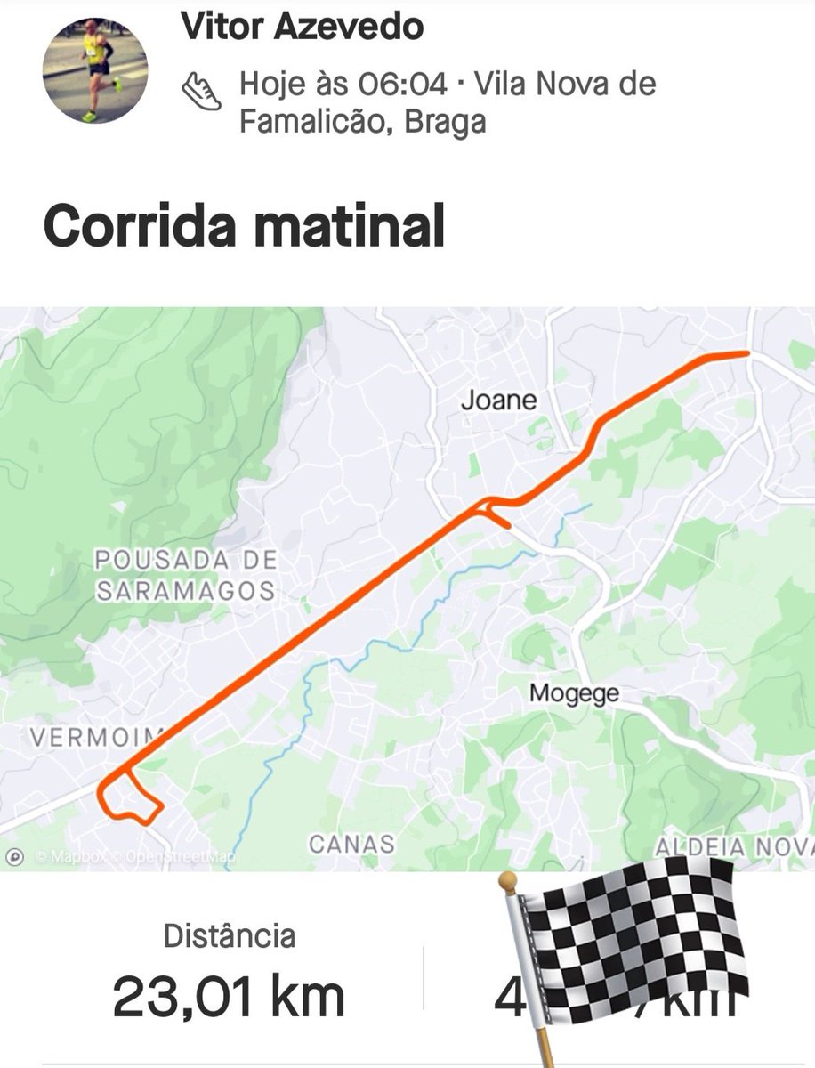 VFAzevedo's tweet photo. Mais uma mata limpa.
#longrunday #marathon #longdistance https://t.co/vpNJXjFRJa