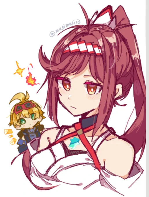 カギロイちゃん+ニコ&ちっこいらくがき 