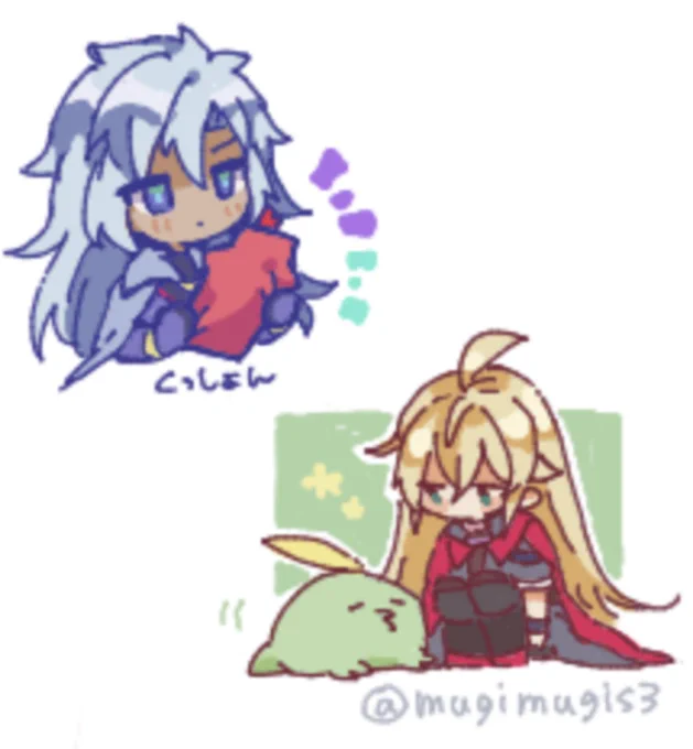 カギロイちゃん+ニコ&ちっこいらくがき 