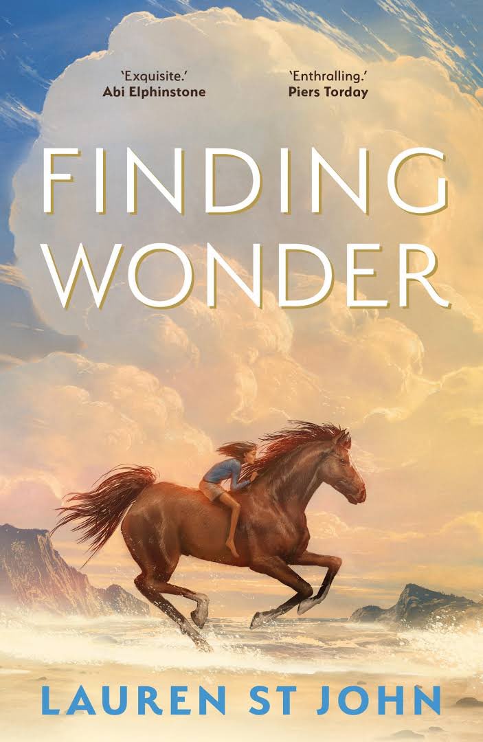 Today’s children’s book of the week in the Sunday Times: Finding Wonder by @laurenstjohn, a treat and a warm-hearted, compelling, horsey mystery adventure. Illustrated by Levi Pinfold. @thetimesbooks @FaberChildrens