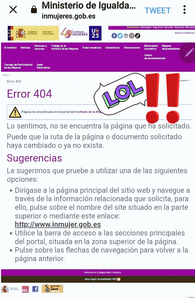 Si alguien tiene el absurdo estudio del MinisterioContraLasMujeres debería subirlo
Parece q llevan un tiempo borrando las huellas de su defensa de la misoginia y los  estereotipos sexistas de la queerreligión y su culto el transgenerismo 
¿Han descubierto ya que no menstruan?👇