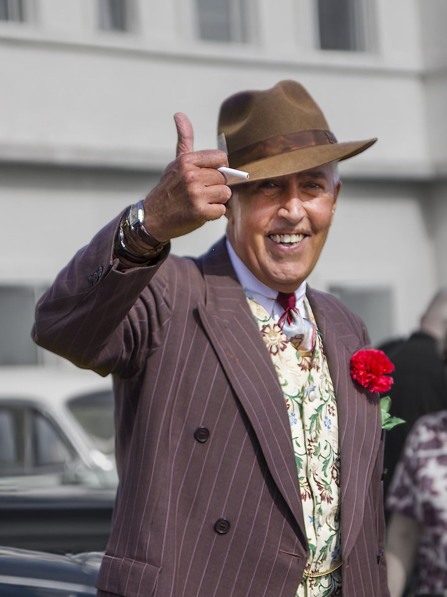 Men in hats at Vintage By The Sea Morecambe. Celebrating its 10th anniversary, this celebration of 20th century culture is a fantastic day out #vintagestyle #vintage #vintagebythesea #morecambe #anthonypadgett #vivthespiv @TheVintageFest @DecoPublique