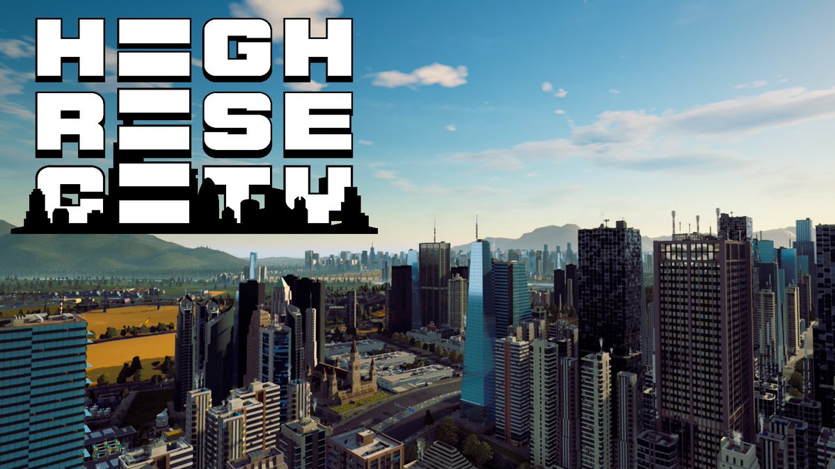 GaiusJCaesar_'s tweet photo. Jetzt Live auf #Twitch bei gaiusjuliuscaesaar mit #HighRiseCity. Sieht aus wie #CitySkylines, spielt sich aber wie eine Mischung aus #Anno &amp; #SimsCity! Ich darf euch 1 Tag vor Full Realese das komplette Spiel zeigen! https://t.co/rxkNcd62Ah