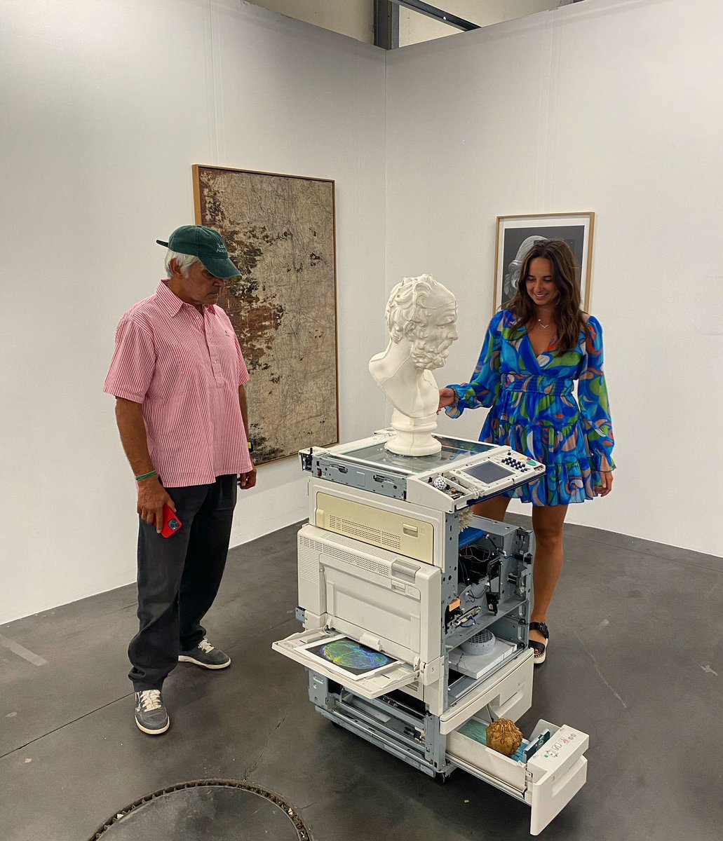 🎨 Last day to experience the genius of our Past AlUla 2022 Resident, Nicolás Lamas! 

✨His solo exhibition at ART-O-RAMA, Marseille, fuses science, culture, and art in breathtaking ways. Don't miss out! 📍<a href="/ART_O_RAMA/">ART-O-RAMA</a> <a href="/fakewhale_xyz/">fakewhale</a> 

#ArtExhibition #NicolásLamas