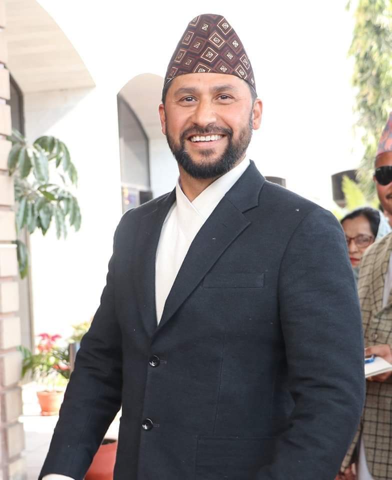 MP Rabi Lamichhane has travelled to Sri Lanka to support Nepali Cricket team playing against India tomorrow in Asia Cup.