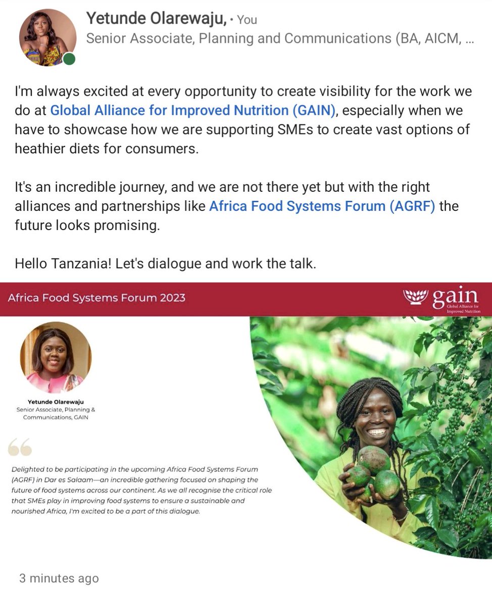 #AGRF2023 
#AGRFinDar 
#AfricaFoodsSytems