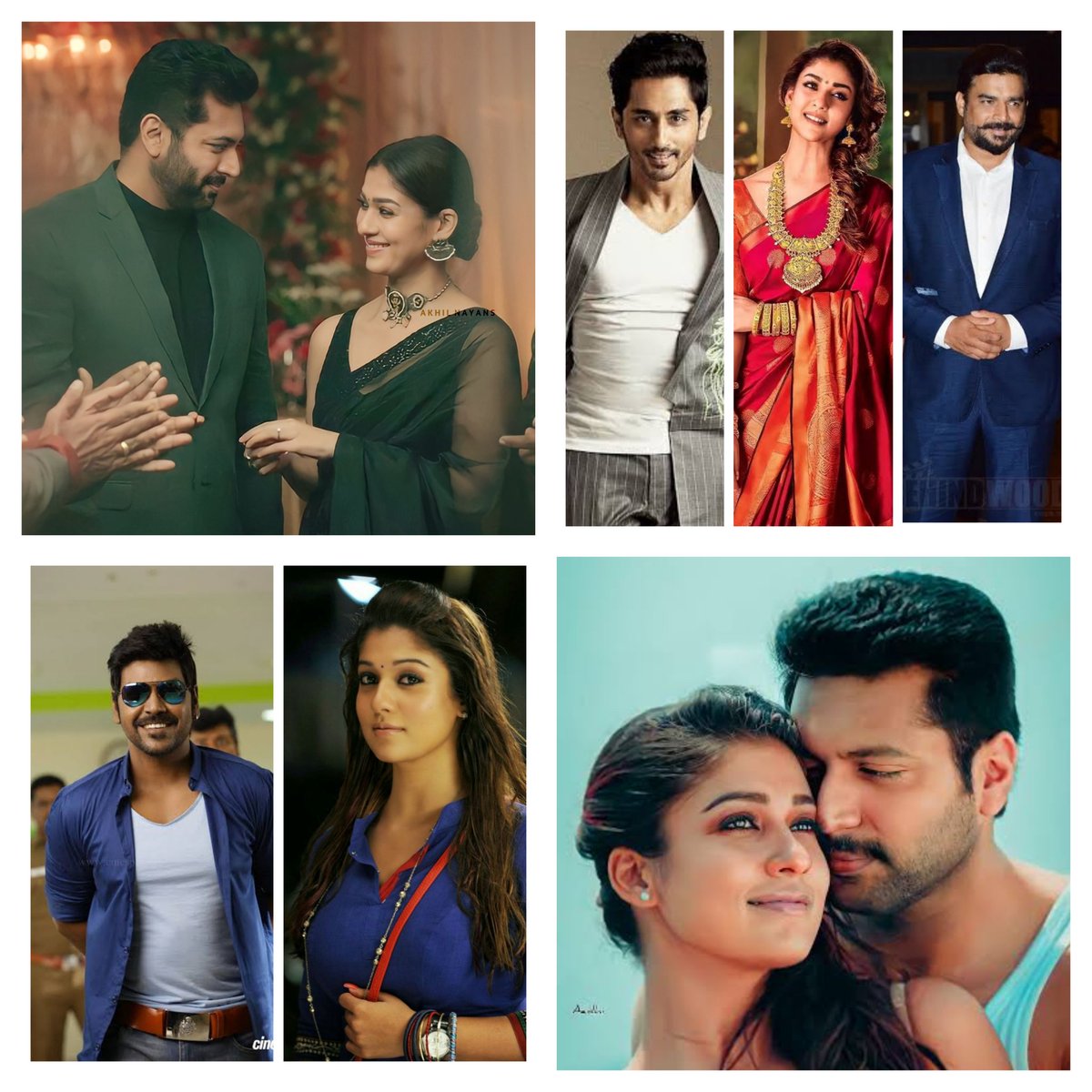 Nayanthara line up in Tamil alone other than her two solo movies....
1) #Iraivan with #JayamRavi 
2 #test with #maddy and #Siddharth
3. Dir Rathanakumar movie with #RaghavaLawrence 
4. #Thanioruvan2  with #JayamRavi 
 
#Nayanthara market is not slowing down any day for now