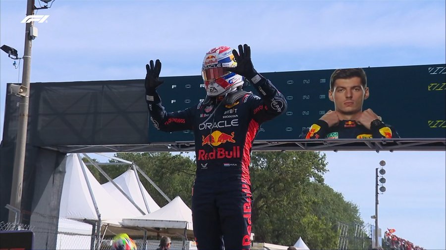 Formula 1 tarihinin üst üste en çok yarış kazanan pilotu: MAX EMILIAN VERSTAPPEN!