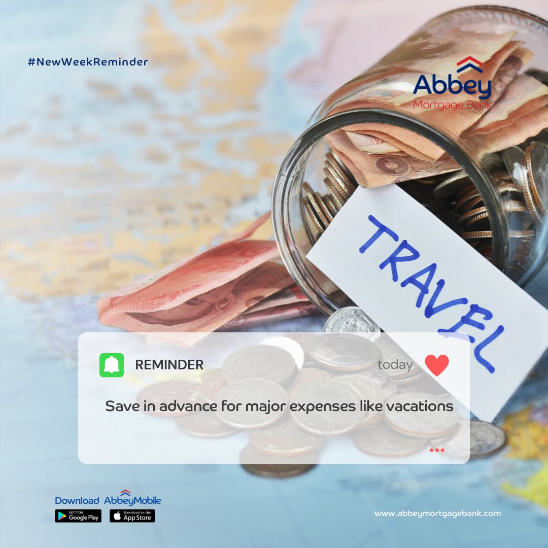 AbbeyBankplc's tweet photo. It’s a just a few months until Christmas. If you haven’t already, this is a reminder to start saving for the holidays. This may include travel, gifts, events etc.
#AbbeyMortgageBank
#NewWeekReminder https://t.co/XJfxyiYHvN