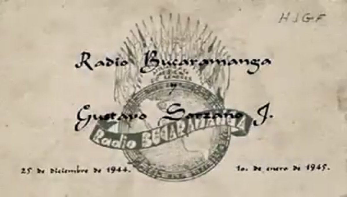 andosc1's tweet photo. Radio Bucaramanga, primera emisora de la región, fundada por Gustavo Sorzano Jimenez en 1934, funcionó en la plaza de mercado central, posteriormente en la Quinta Sorzano en la Cra 15 entre calles 36 y 37 ( hoy edificio Colseguros), y su primera emisión se da el 27 de octubre de 1934, con la presencia de las principales autoridades de la ciudad y la presencia del alcalde Valentín Gonzalez. En dicha emisora se formaron personajes de radio a nivel nacional, como Julio Nieto Bernal, José Antonio Churio, Fernando Ardila Plata.