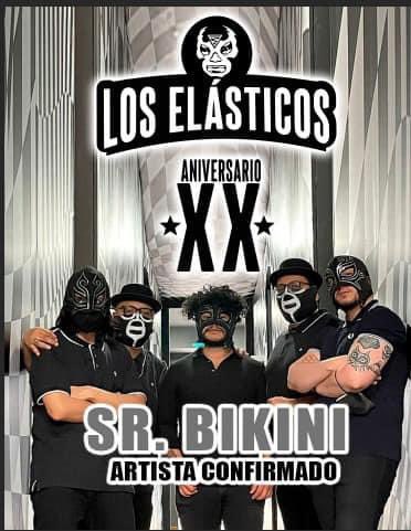 Un invitado más para #20aniversario <a href="/Loselasticos/">Los Elásticos</a> <a href="/SRBIKINIOFICIAL/">SR. BIKINI OFICIAL</a>  quien falta Banda esto ya se descontrolo….