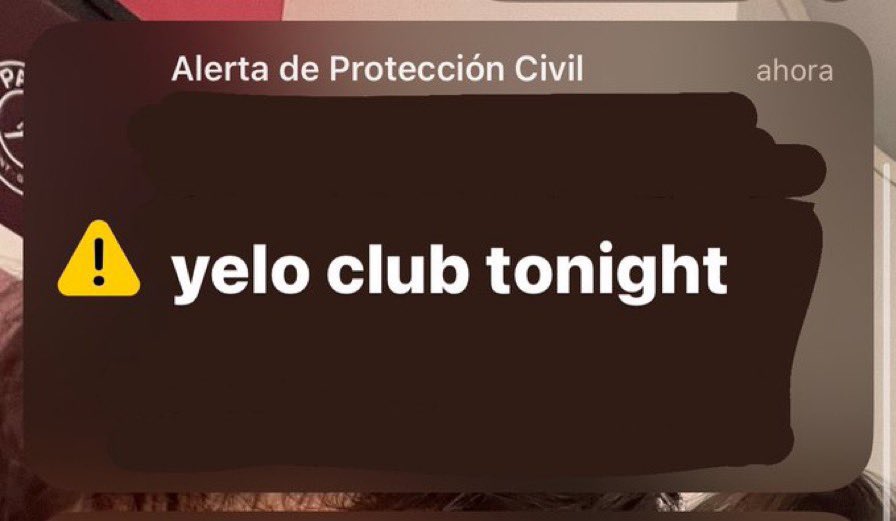 newwavef3st's tweet photo. que nos dice el gobierno que YELO CLUB esta noche
pues esta noche habrá #yeloclub🧊 https://t.co/FruCy9OWLB