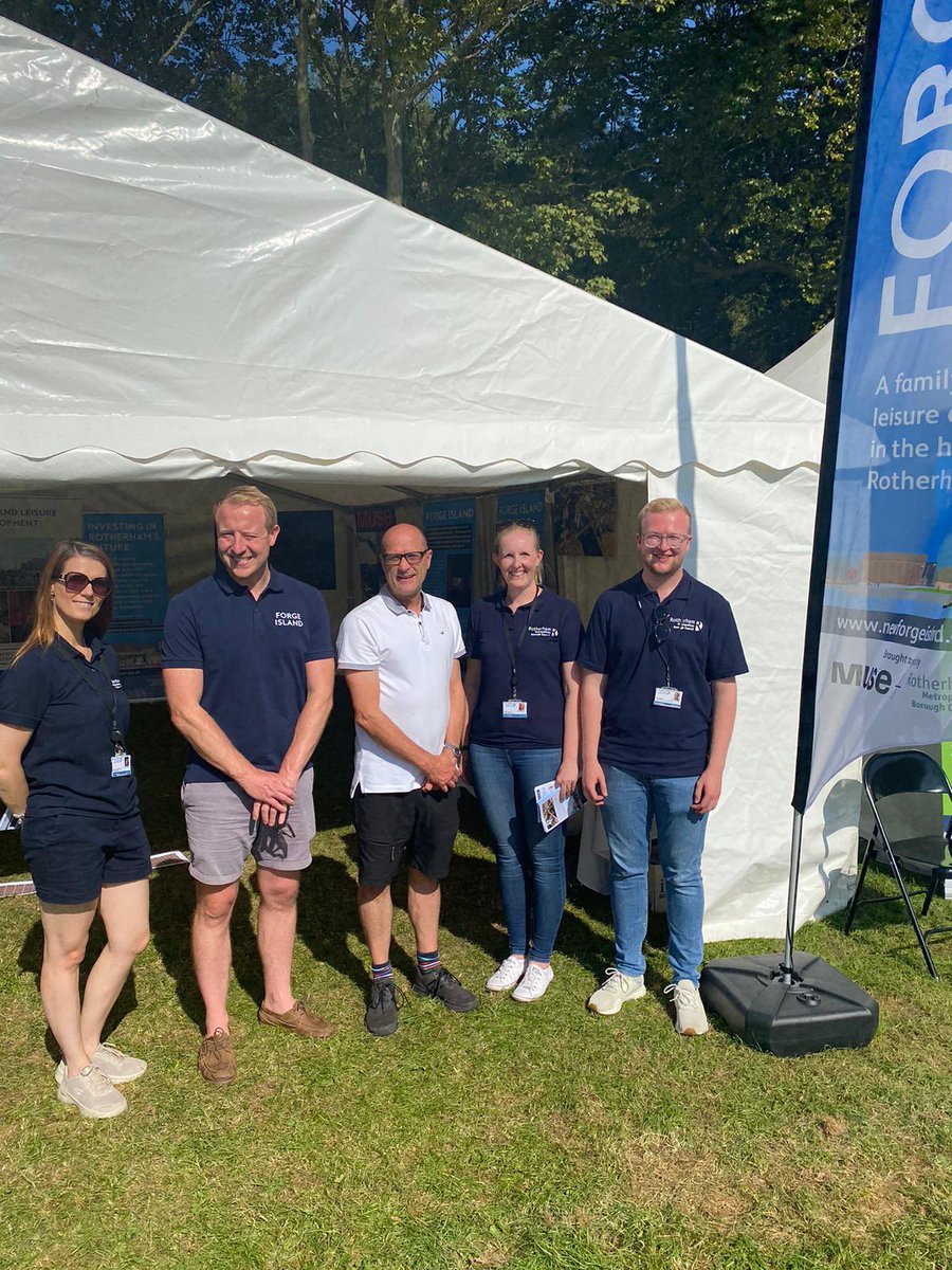 RMBCPress's tweet photo. Rotherham Council's Strategic Director of Regeneration and Environment, Paul Woodcock, visiting a few of the Council's services at Rotherham Show today including Libraries, RiDO, Climate Change &amp; Nature, and Street Scene📚🌳 https://t.co/hp53gBNbeO