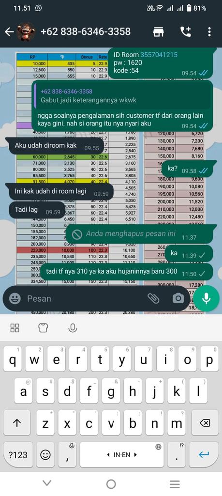 graticth's tweet photo. wkwk nii ada yg laporan ke DM ku, kmrin dia abis kena tipu jugaa.. BANK &amp; WA nya samaaa bgt lagi samaa yg mrka pk pas nipuku 🥲 skr malah makin" bykk akunnya dmn" + pk bank orang, hdeh.. pls gmn caraanyaa bikin dia stop.. gd cara lain slian kita temuin org nya lngsng!!! 🫵🏻 https://t.co/oqAq7EKyTq