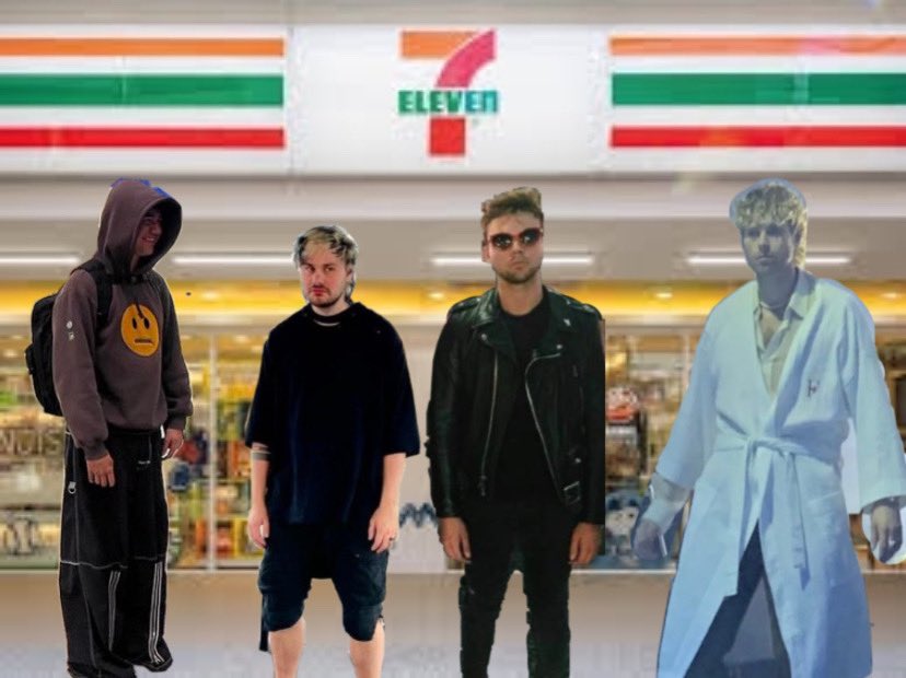5SecsOfB0yband's tweet photo. Can we just go back, go back, to 7-eleven? https://t.co/ApQ5Jb85Sl