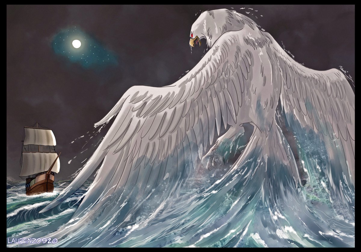 Une illu plus "sérieuse" que celle d'hier 

Kaar, le Dieu Aigle protecteur de l'île aux tigrons