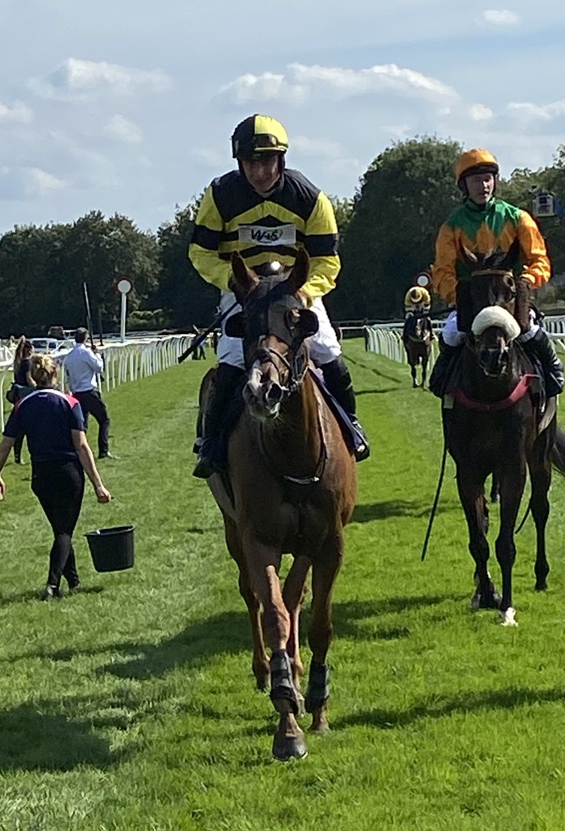 Delighted this mare had a change of luck and got her head in front @WorcesterRaces under @jacktudor9 for owners @AidanJRyan2 #onwardsanduowards 🥇#10