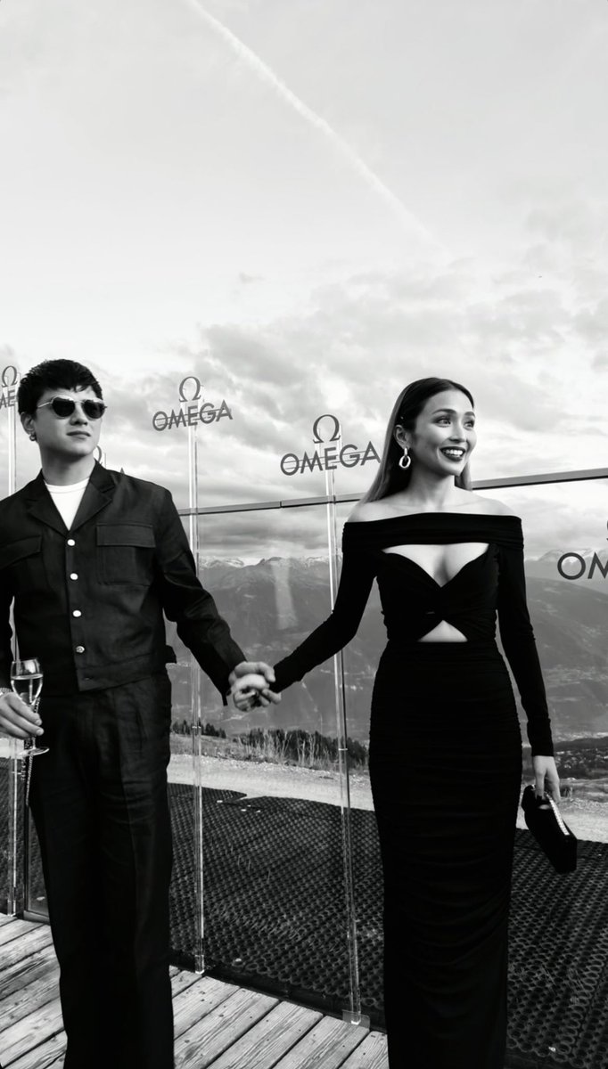 KCMBBulletin's tweet image. Exuding elegance, @bernardokath and @imdanielpadilla at Cry D’Er for the #OmegaEuropeanMasters

From @vogueph’s IG story
 #OMEGA
#KathrynBernardo
#DanielPadilla
#KathNiel