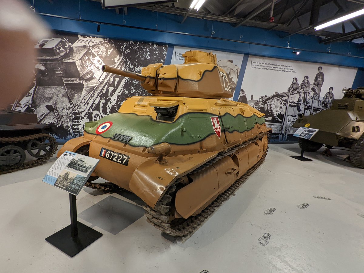 MartinKoenigsb2's tweet photo. #BackToBovington UK May '23 @tankmuseum French SOMUA S35 and British Guy Armoured Car, Early War #MarTMar2Euro23 #TankMuseum #Tanks #ArmouredCars #Bovington #SOMUAS35 #GuyArmouredCar #FrenchHistoire #BritishImperialHistory #WWIIHistory #SWWHistory @USAS_WW1 @militaryhistori https://t.co/ay9gS3ck8d