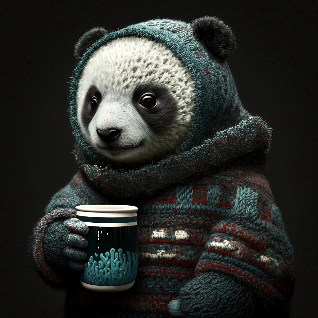 #goodmoring #GoodmorningTwitter #AIart #AIARTShow #Panda #bear #America #Lazio #FIBAWorldCup2023 #MotoGP #BurningMan2023 #naturelovers #nature #morningblessings #SundayMorning