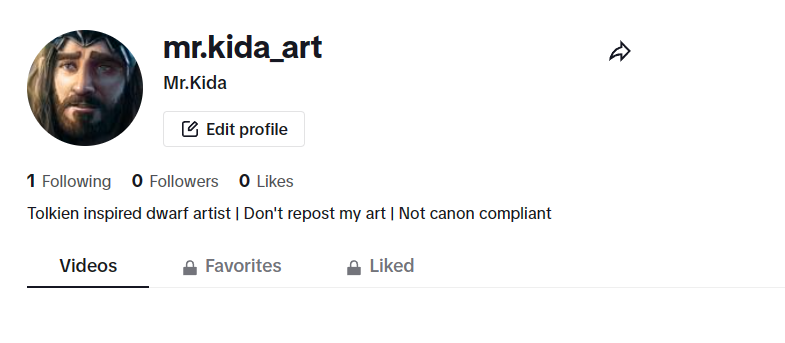 also made a tiktok lmao wish me luck