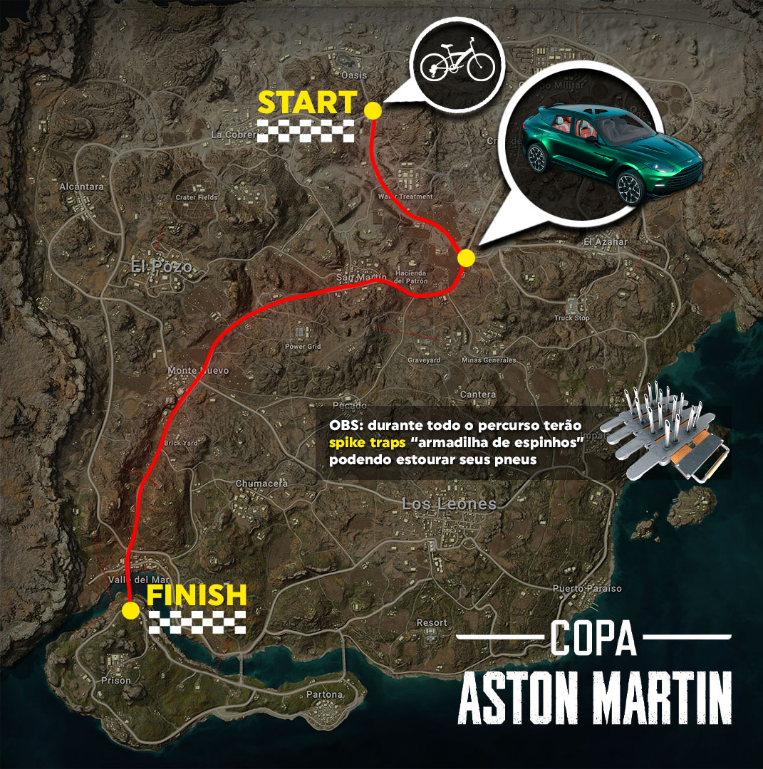 bgm_fps's tweet photo. Custom de corrida ação PUBG &amp; Astom Martim !!!
Premois ate o 10° colocado por partida seram 4 partidas as 14 hrs no meu canal da twitch 
TW : @bgm_fps https://t.co/g78yDxCxwe