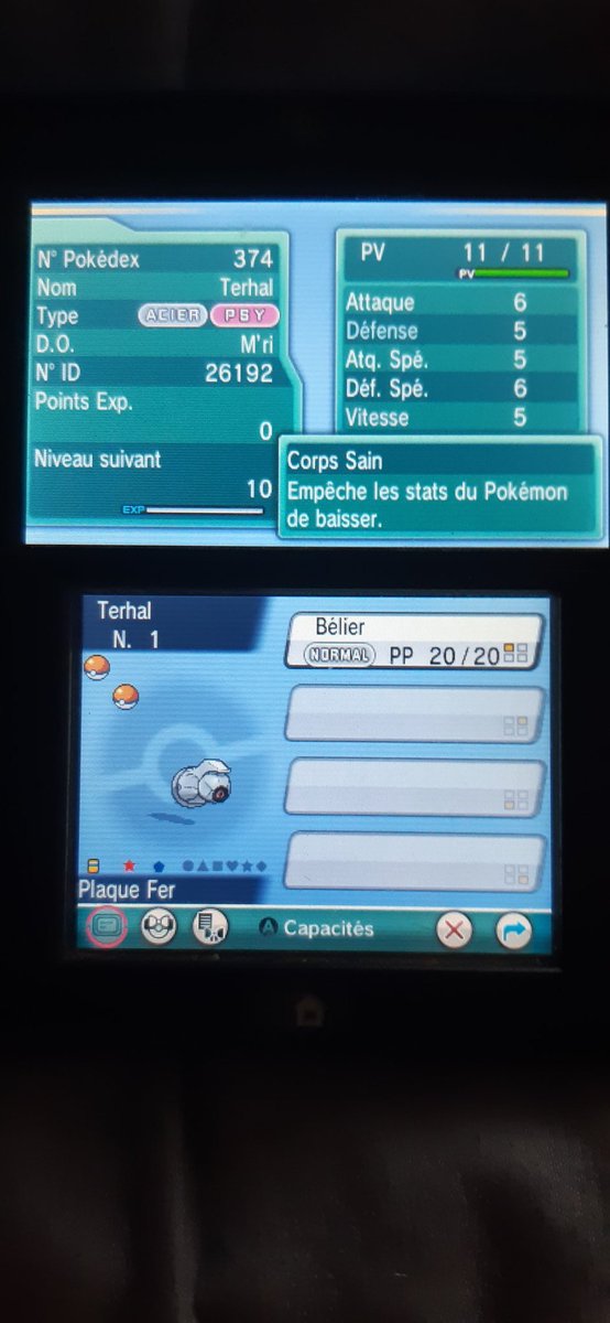 Maillotric1's tweet photo. Une fraude en 1514 resets pour ce Terhal. A côté, il a une shasse qui est à 14k... #pokemon #terhal #shiny
78/488
Terhal
@Zolairx @DreamschannelYT @TheHolomovement @BromatiquesTV @ice_mxx https://t.co/HOcb7tyATN