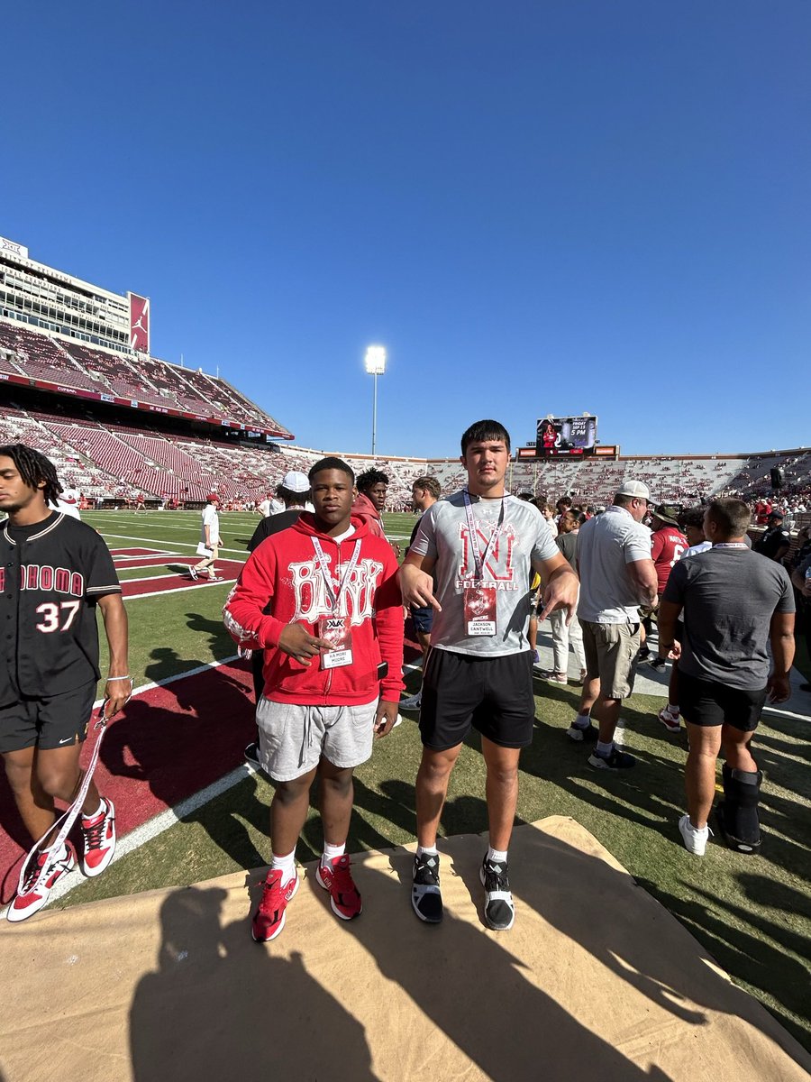 Jackson Cantwell (@jcantwell2499) on Twitter photo Thank you to <a href="/OU_Football/">Oklahoma Football</a> for having me out yesterday- the game was fun and there was definitely a lot of offense on display, and <a href="/OU_CoachB/">Bill Bedenbaugh</a>βs guys were doing some great stuff up front. Canβt wait to get back there again later on. #OUDNA𧬠#NSGB #bigweektoday <a href="/CoachVenables/">Brent Venables</a> Thank you to <a href="/OU_Football/">Oklahoma Football</a> for having me out yesterday- the game was fun and there was definitely a lot of offense on display, and <a href="/OU_CoachB/">Bill Bedenbaugh</a>βs guys were doing some great stuff up front. Canβt wait to get back there again later on. #OUDNA𧬠#NSGB #bigweektoday <a href="/CoachVenables/">Brent Venables</a>