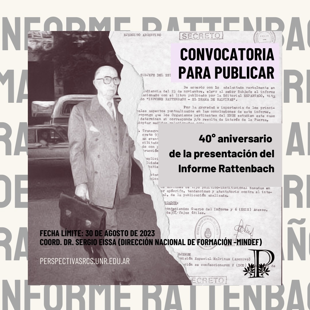 El pasado jueves cerró la propuesta de artículos para publicar en la convocatoria organizada por la Revista <a href="/perspectivasok/">Revista Perspectivas</a> y la Dirección Nacional de Formación (DNF) del @MindefArg. Dada la gran cantidad de artículos recibidos -42-, la revista seleccionará con la DNF 5 trabajos