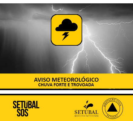 SetubalSos's tweet photo. ⚠️🟠⛈️@ipma_pt agravou o nível de Aviso Meteorológico para o Distrito de Setúbal para #AvisoLaranja relativo a "Aguaceiros, por vezes fortes, ocasionalmente de granizo e acompanhados de rajadas fortes " e "trovoadas frequentes e concentradas". Vigora entre das 12h às 18h de hoje. https://t.co/CYViZKwAIn