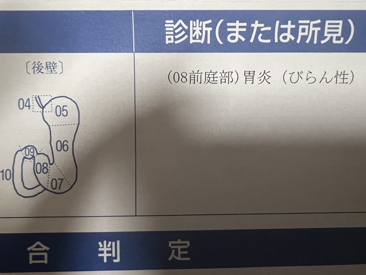 HarburgMinami's tweet photo. とりあえずの最新報告はコチラ💁
胃がん検査で再検査付きました🥲
うちはおじいちゃんが胃がんで亡くなっているので、ちょいと心配ですが、ただの胃炎である事を願いながら、再検査に行きたいと思います😅

皆さん良い休日をお過ごしください🫠 https://t.co/u8d8TCEEak