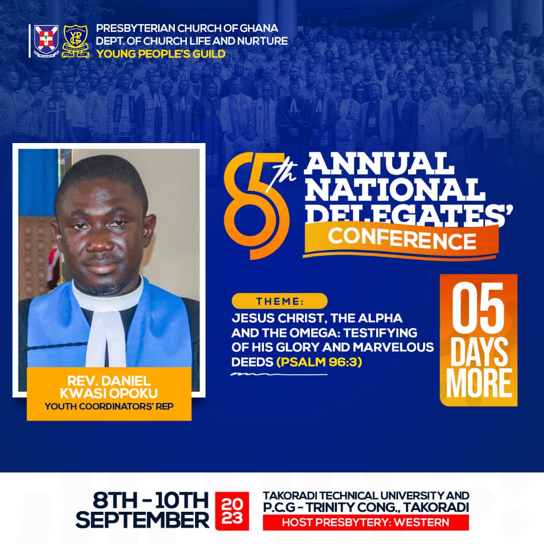 W_PresbyteryYpg's tweet image. COUNTDOWN - 5 DAYS MORE 

The Host Presbytery Chairperson and Youth Coordinator's Rep for the 85th #ANDC is calling for a welcoming Grace, powerful conference.

#westernpresbytery
#ANDC
#ServiceAllTheWay
#ToKnowHisWillAndToDoIt .