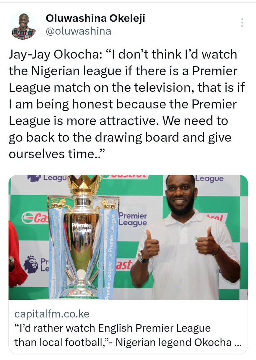 Edafe Matthew EseOghene. CEO ELEGBETE TV & RADIO (@elegbete1sports) on Twitter photo When you dey look for records, you no go see Africans or Nigerians there, but when you looking for someone to talk like a foolish slave, you definitely would find one of us sabotaging their own. When you dey look for records, you no go see Africans or Nigerians there, but when you looking for someone to talk like a foolish slave, you definitely would find one of us sabotaging their own.