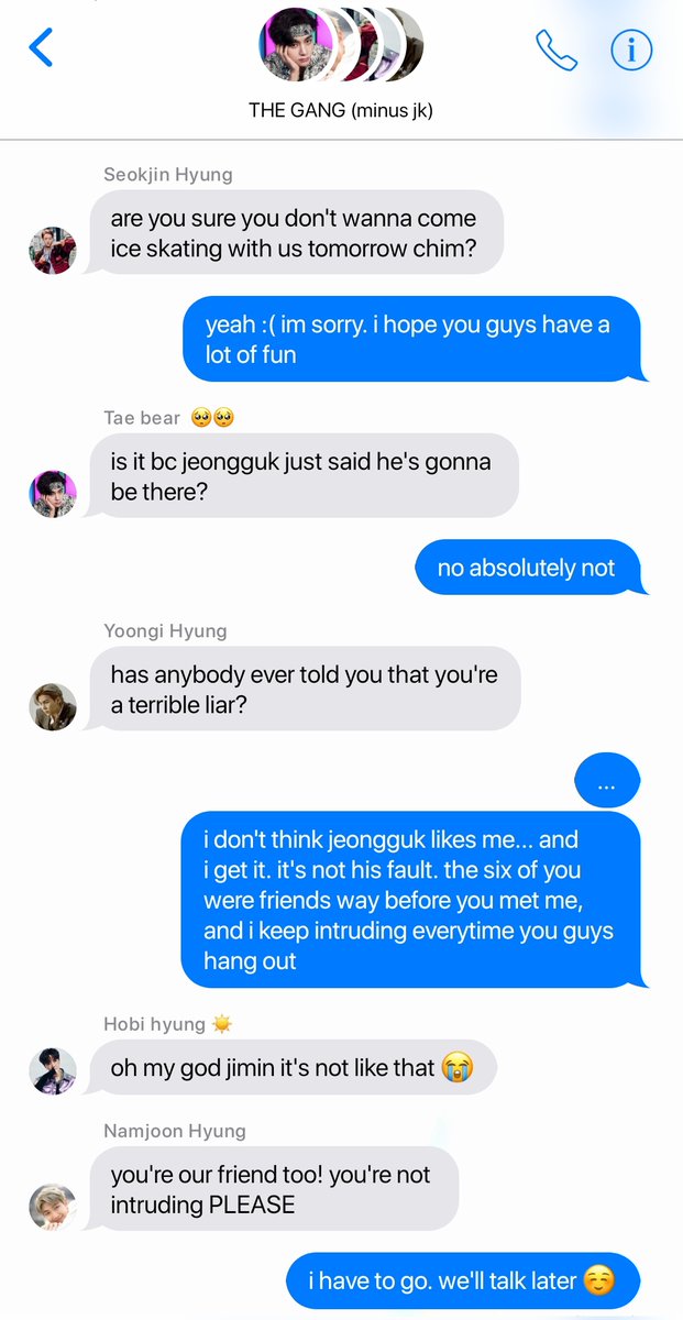 sunflwrjimi's tweet photo. monday tuesday WTF #jikookau

jeongguk likes jimin, or maybe he hates him, nobody knows— not even them, and there's only one way to find out (or make everything worse): make him jealous. yeah... it's a mess. https://t.co/m56hLiiJmc
