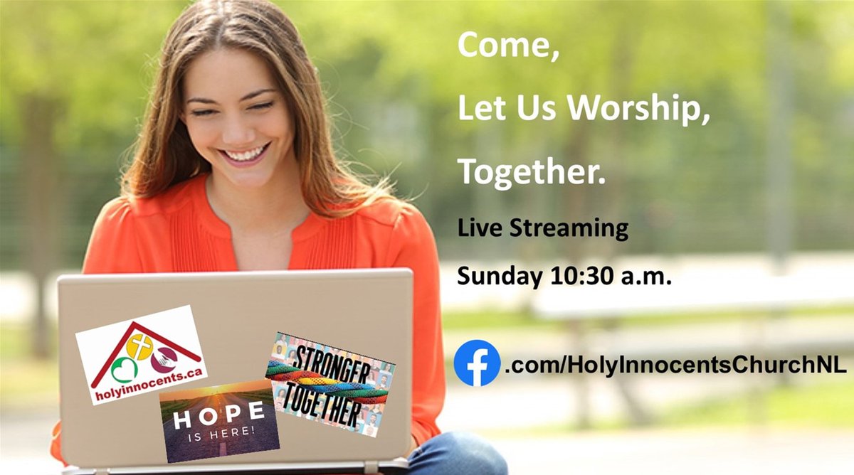 HolyInnocentsNL's tweet photo. Join us in-person or online Sunday at 10:30 a.m. for Worship.
Welcome Café open 10:00 a.m.
https://t.co/l5GhgLg06c https://t.co/iAE78l7tAC