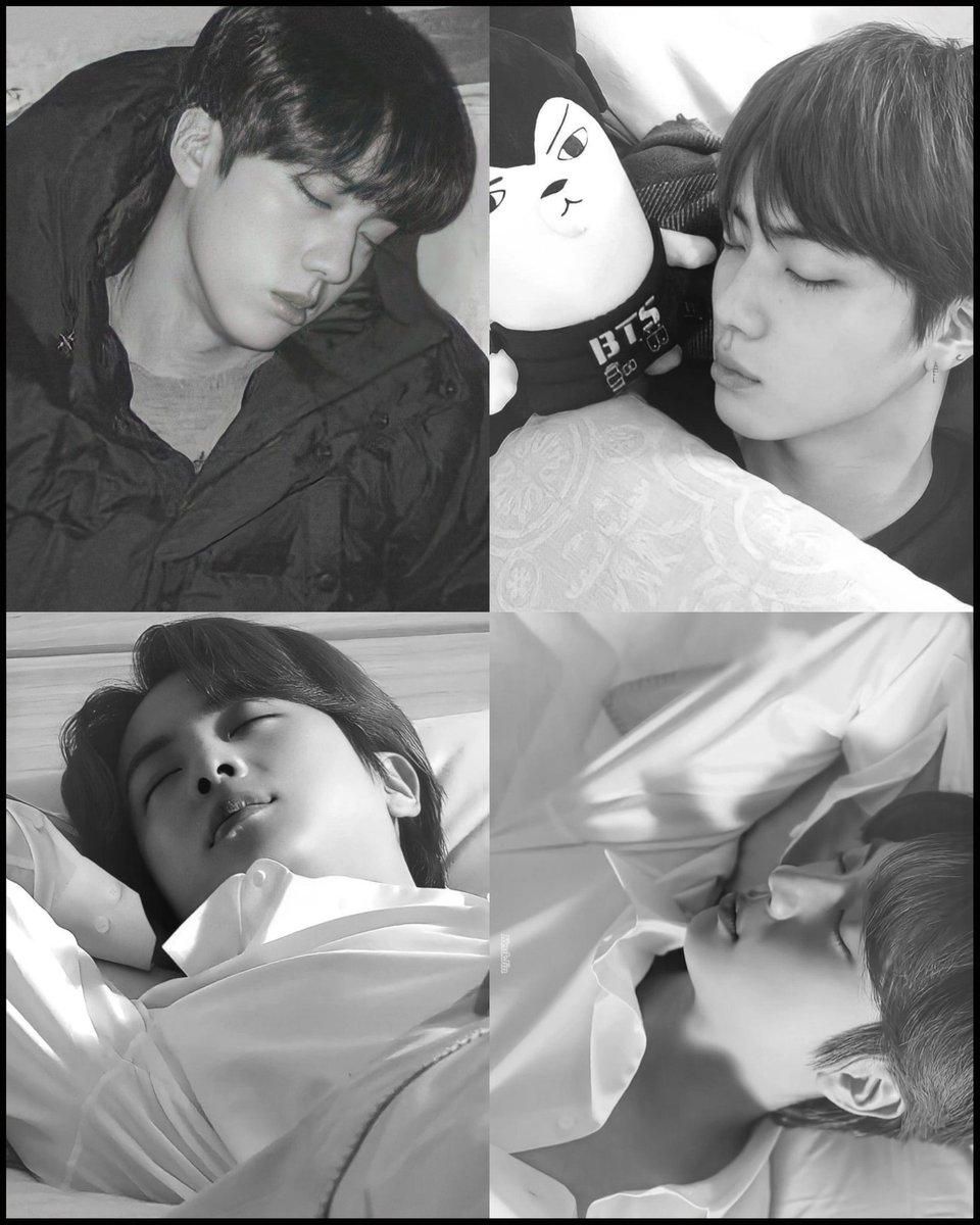 Sleeping beauty #BTSJIN