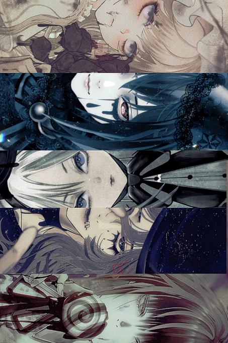 #9月になったのでフォロワーさんに自己紹介しようぜ仄暗い絵を多めに描いてます廃遊園地で彷徨う幽霊達包帯を巻いた童話の主人公男子化と白髪長髪の創作をやってますどうぞ宜しくお願いします 