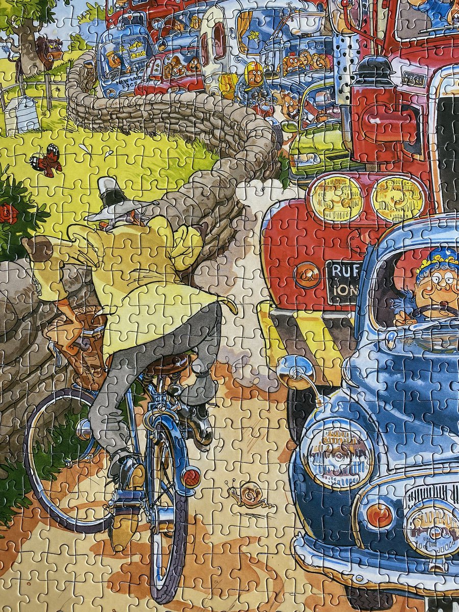 Hannashome_40's tweet photo. Zondagsrijders van Wasgij 😅
#wasgij #wasgijoriginal #wasgijoriginal 1 #wasgijpuzzle #puzzelen #legpuzzel #1000stukjes #jigsaw #comicpuzzle #puzzle #puzzelnmachtglücklich #puzzellover #puzzling #puzzlelover #puzzletime #puzzlefun #wasgijpuzzel #zondagsrijders https://t.co/91JV8GKqQF