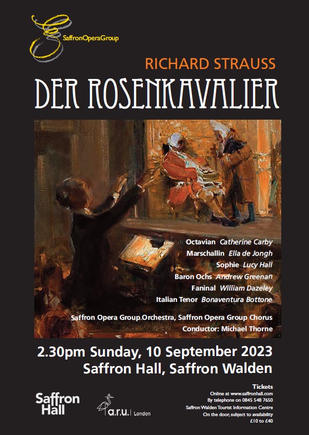 Out of the frying pan and into the fire, also known as one masterpiece into another! After two wonderful weeks of ‘Don Giovanni’ with @cumbriaopera, this morning it’s straight into rehearsals for ‘Der Rosenkavalier’ with Saffron Opera Group. No rest for the wicked/foolhardy.