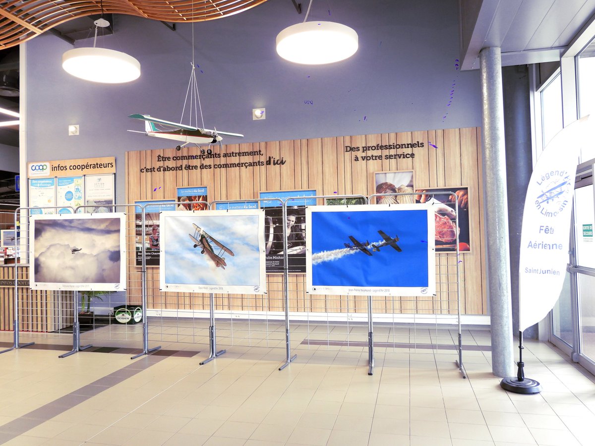 legend_air's tweet photo. 1/2

Dernière exposition de la saison chez notre partenaire Hyper U de Saint-Junien https://t.co/cgjXAiXwpy