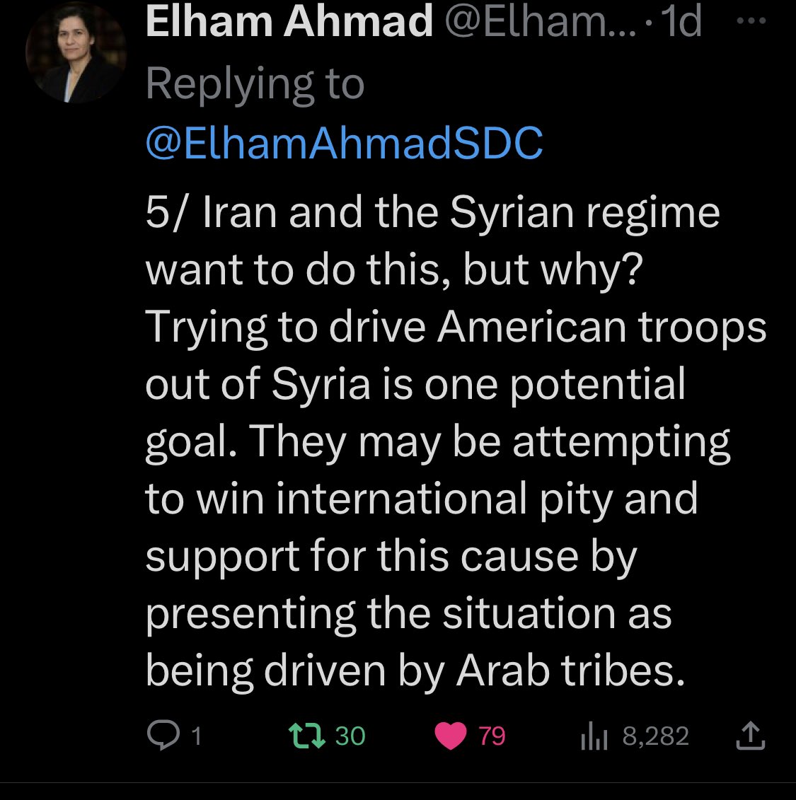 SDG başkanlığından @ElhamAhmadSDC diyor ki; “deirezor’daki olayların arkasında iran ve rejim var” doğru söylüyor. KRG-Bağdat arası anlaşma ile Kürd ordusu #Kerkuk de konuşlanacak ve buna karşı ayaklanan ve kürd kanı dökenlerin arkasında kim var; elbet iran. Pkk’li medyaya göre…