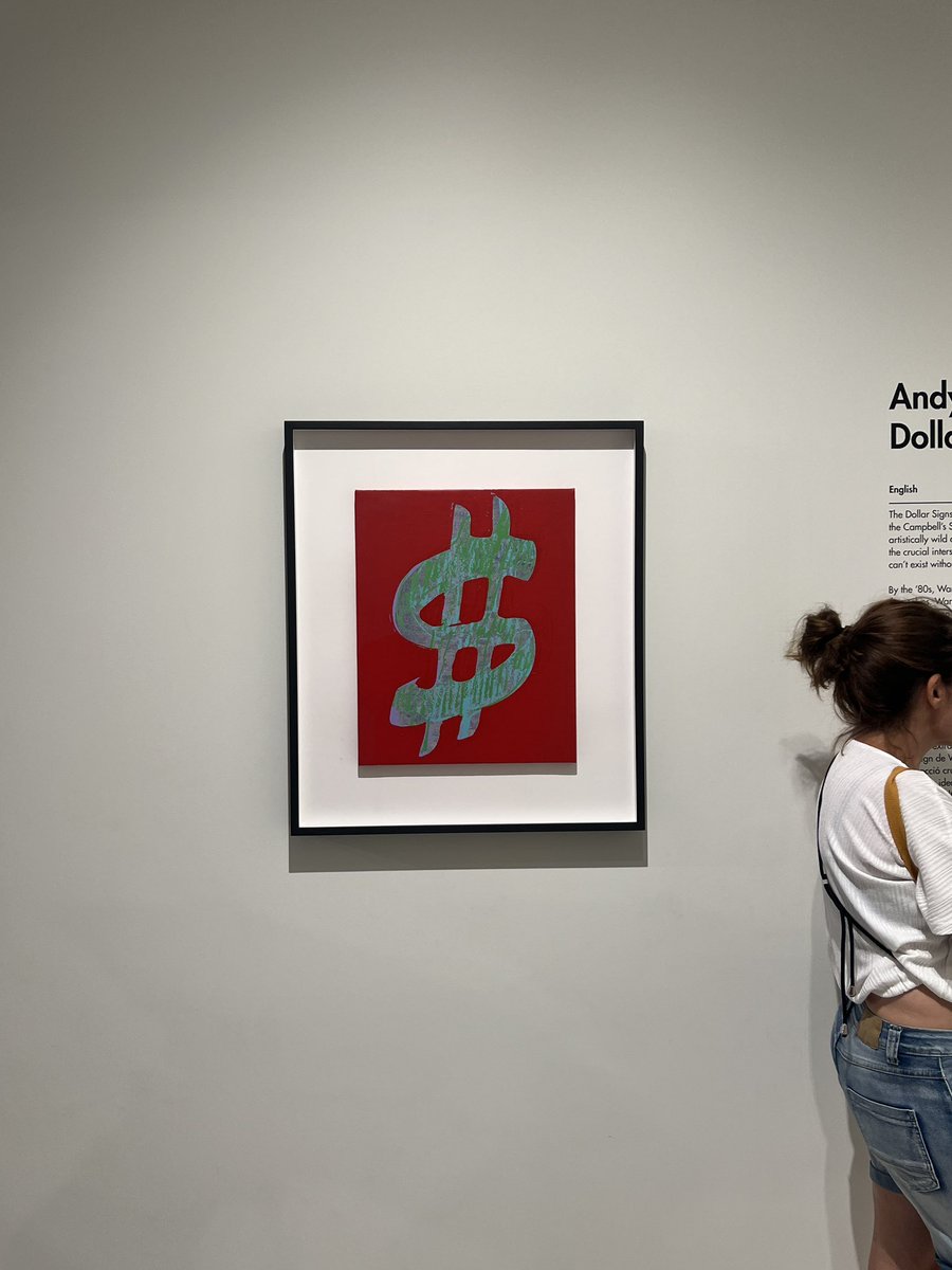 enrimelato's tweet photo. In art we trust @moco_museum https://t.co/q9qJHLpl8M