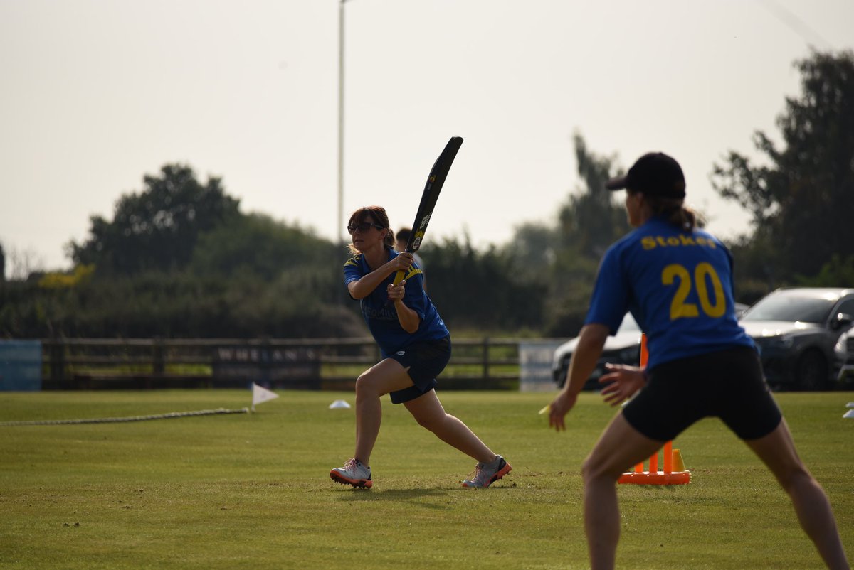 CricketDerbys's tweet photo. We are at @SwarkestoneCC for their Women’s Softball Festival today and the weather is lovely ☀️

A great showcase of women’s cricket this Sunday 🏏🔥 https://t.co/sOjzmtjNiy