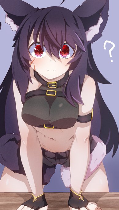 ほぼ毎日うちの子           
488枚目 リーシア(黒髪+アルビノスキン・猫又モード)

街に出る時はモード変更して変装するリーシア 