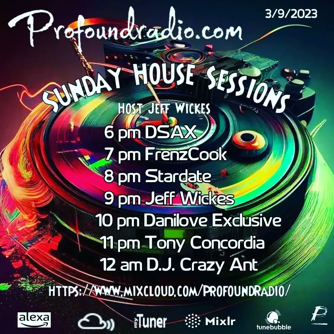 shorter1965's tweet photo. ITS THAT TIME AGAIN FOR THE SUNDAY CREW TO PLAY... 
HOUSE...FUNKY HOUSE... SOULFUL
MIXCLOUD FROM 6PM #soulfulhouse #soulfulhousedj #funkyhouse #classics #nudisco #nudiscohouse #housemusicvibes #mytunerradio #mixcloudselect #mixcloud #soulfulhouseclassic #funkyvibes #italiandancer https://t.co/dLq82TR5CH