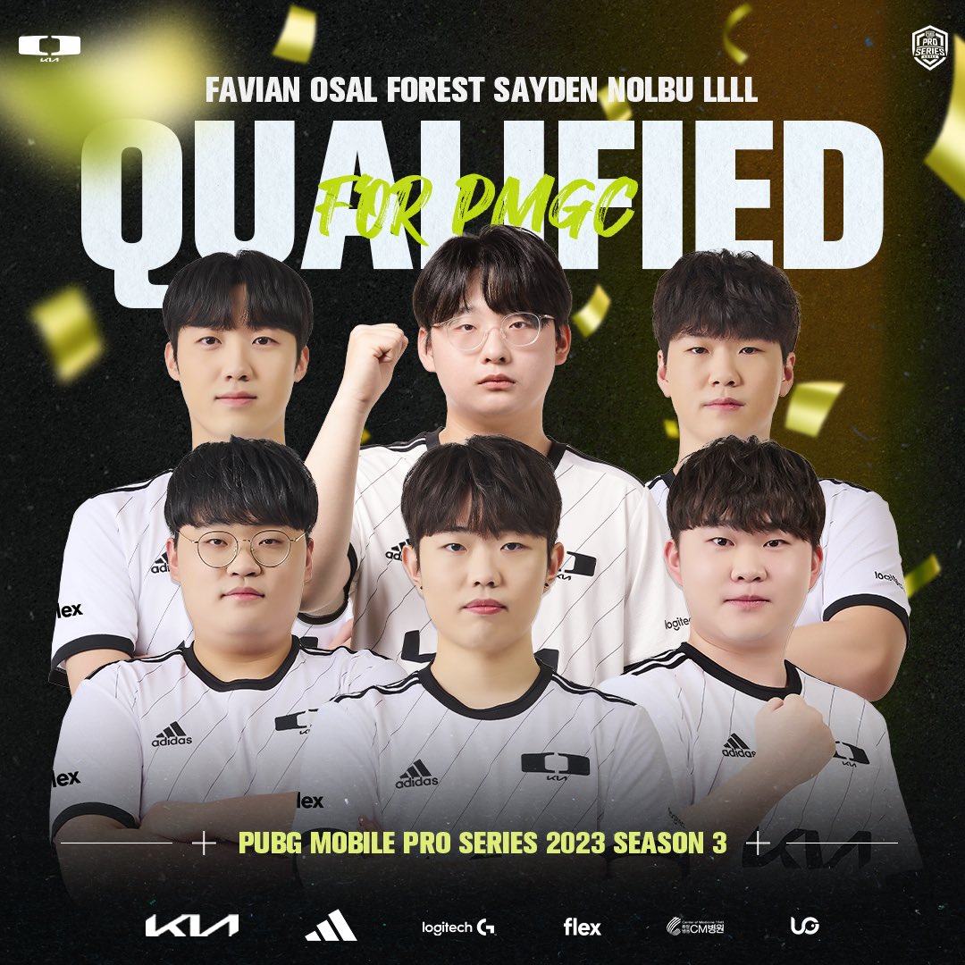 DplusKiaEsports's tweet photo. [#PUBGM] 𝗣𝗠𝗣𝗦 𝟮𝟬𝟮𝟯 𝗦𝟯

Dplus KIA 누가 막을 건데! 
이번에도 어김없이 Dplus KIA가 PMGC에 진출합니다! 

Who can stop this train?! 
Once again, Dplus KIA advances to PMGC! Was there ever any doubt?

Dplus KIAは誰にも止められない！
今回もDplus KIAがPMGCに進出します！

#DplusKIA #DKWIN #DK_PUBGM #WeConnected #PMPS