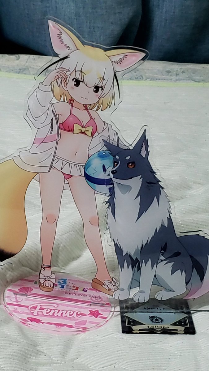 フェネック(けものフレンズ) 「クソデカフェネック 」|🏝もかちーの🦊のイラスト
