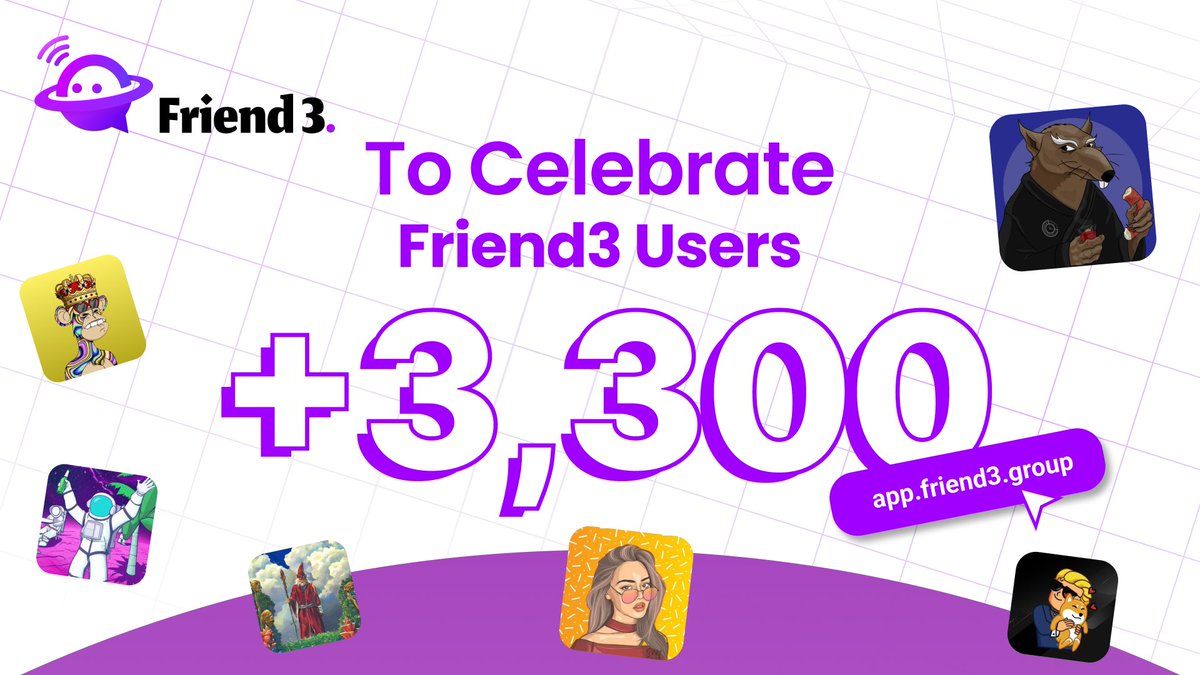 Friend3Turkiye's tweet photo. 🚀 Rekor Kırılıyor!
🎉 #Friend3'te 3.300 aktif kullanıcı sayısını aştık!
👀 Bir sonraki dönüm noktasına birlikte ulaşalım!
📊 Zincirdeki verileri gerçek zamanlı olarak takip edin:
https://t.co/syont8tyod
🔍Davet Kodu: friend3-11f20d23
#BNB📷 #Friend3Beta #opBNB #FRIENDTECH https://t.co/kZjguLLgPd