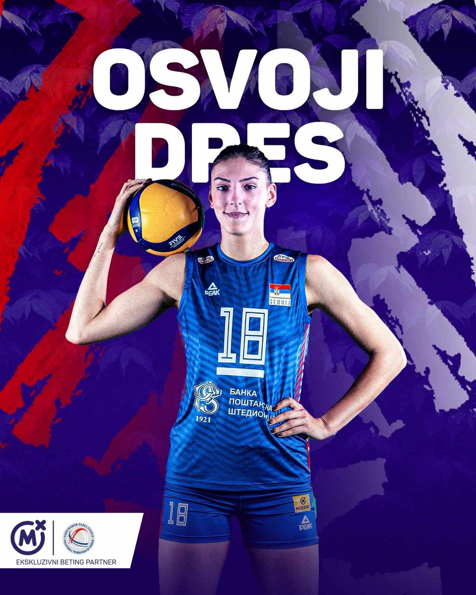 MozzartBet's tweet photo. Pre dve godine baš na današnji dan pobedili smo Tursku u polufinalu Evropskog prvenstva u Beogradu, a Tijana Bošković je imala 39 poena! 

Danas protiv Turske igramo za titulu, a Mozzart poklanja dres najbolje odbojkašice na svetu. 

Sve što je potrebno je da: 

• pratite @MozzartBet ✅

• retvitujete uz quote 🔁

• prognozirate koliko poena će Tijana Bošković imati protiv Turske 🇹🇷🇷🇸

Sutra ćemo proglasiti jednog srećnog dobitnika!