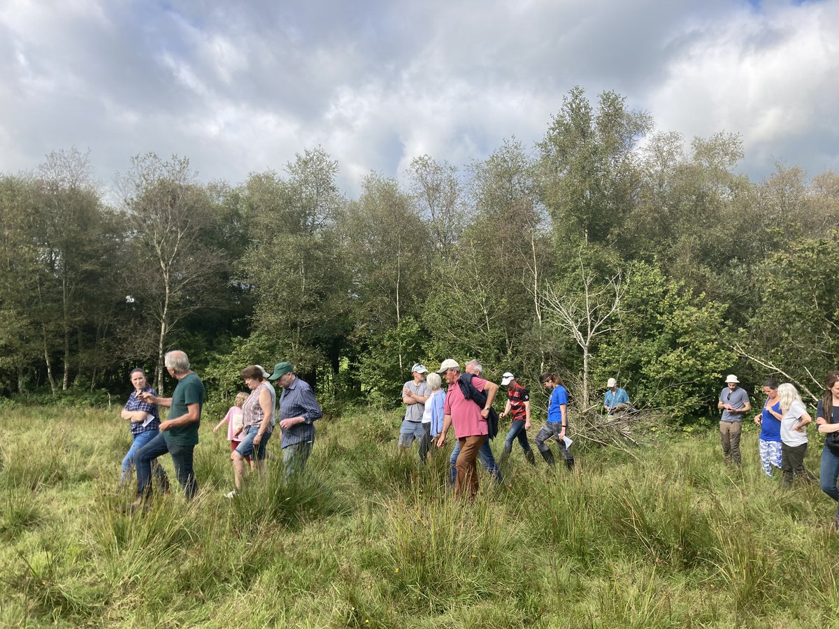 A lovely sunny farm walk in west Cork yesterday, with ambassadors Paul McCormick & Jacinta French. Lots of discussion around trees and their importance in healthy farm ecosystems, as well as Droimeann cattle, regenerative grazing, ponds and more...🌞 #ffnambassadors #ffnfarmwalks